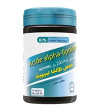 Acide alpha-lipoïque 200mg